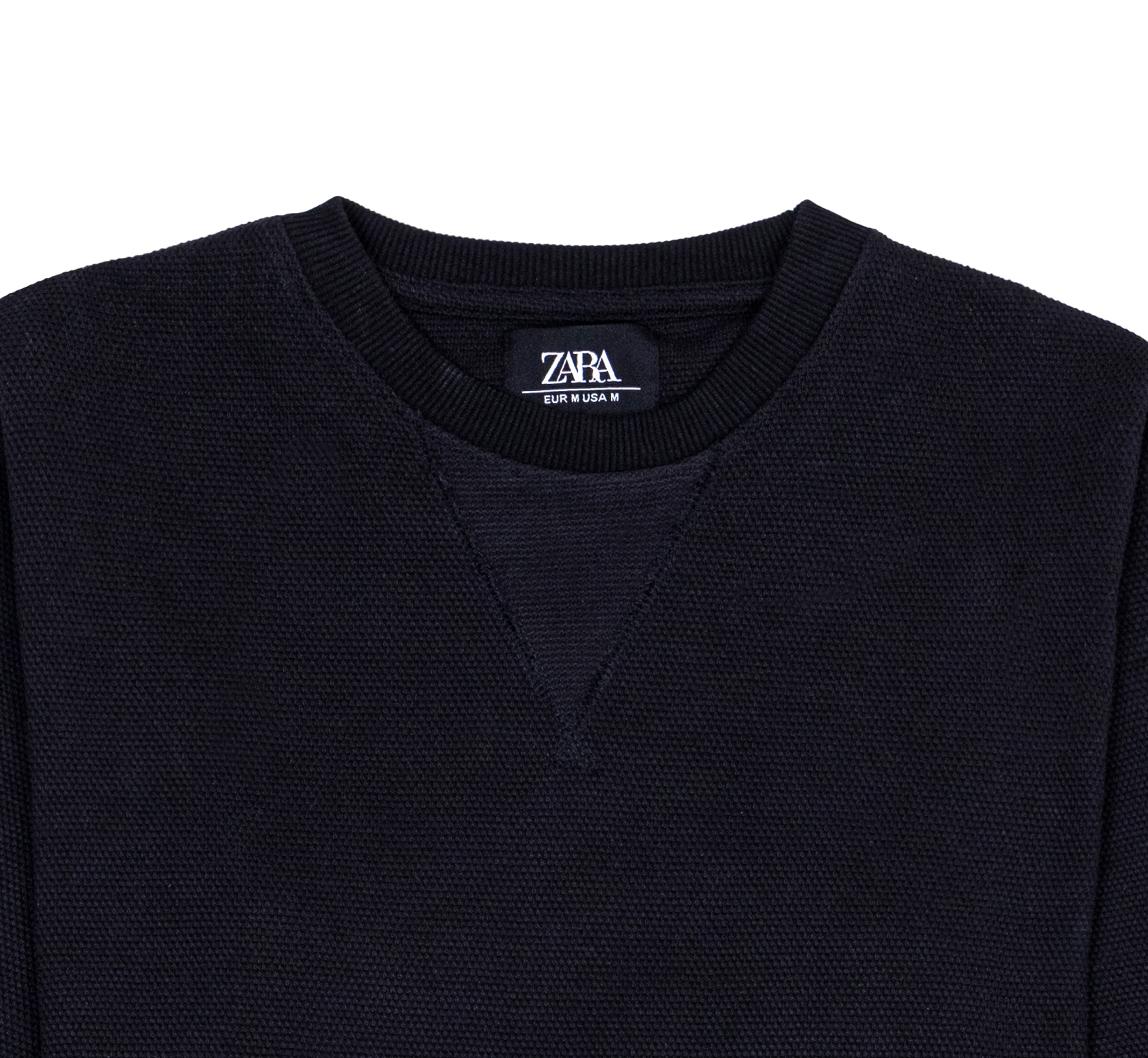 Dotted Sweat Shirt BLACK - Image 7