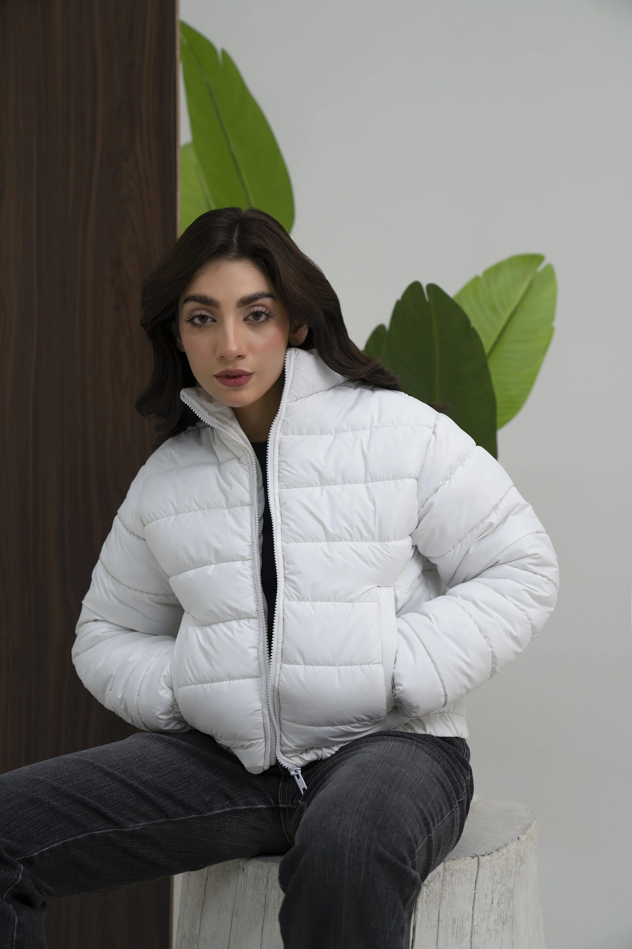 Cropped Puffer jacket - Image 5