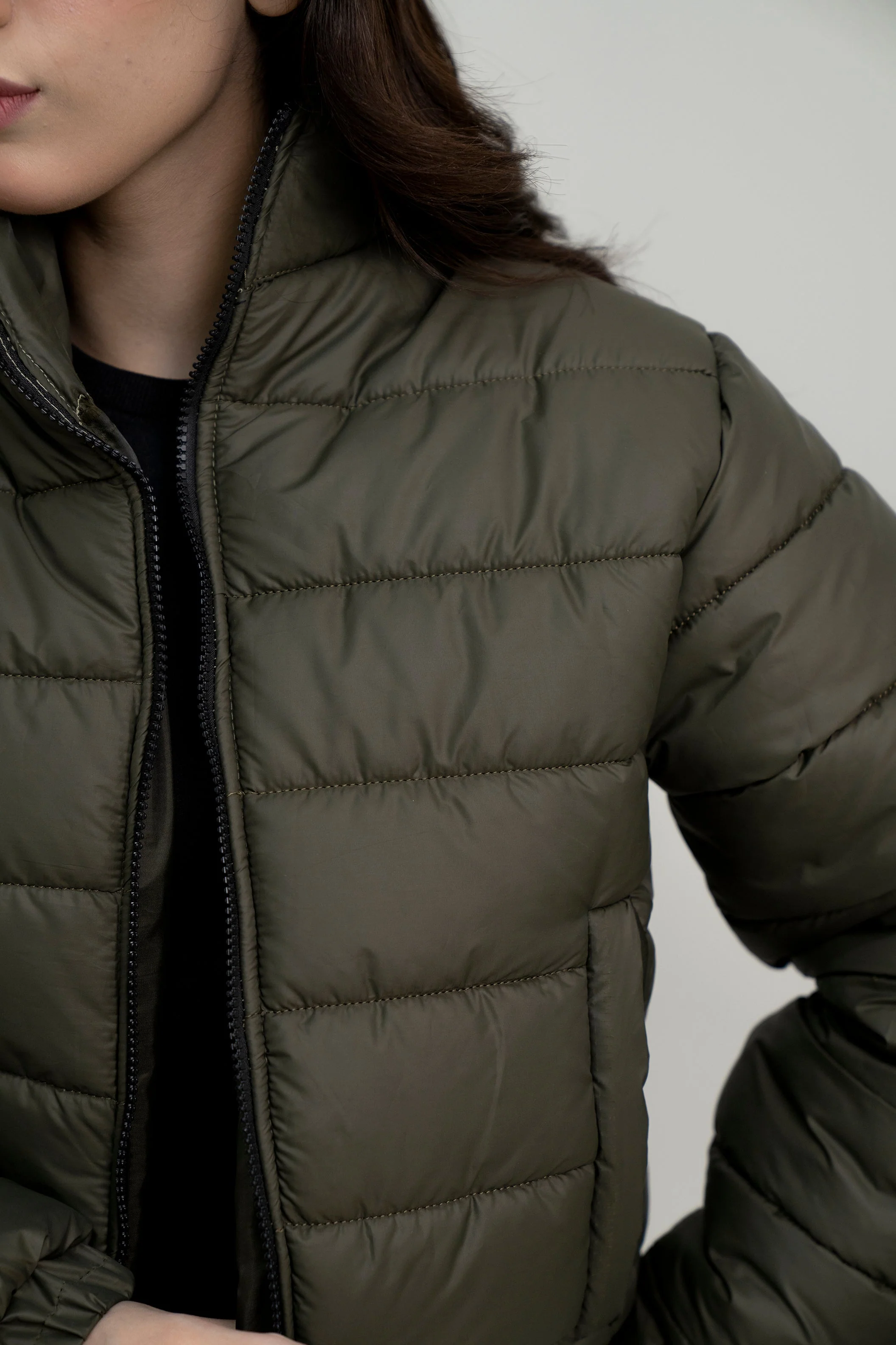 Cropped Puffer jacket - Image 6