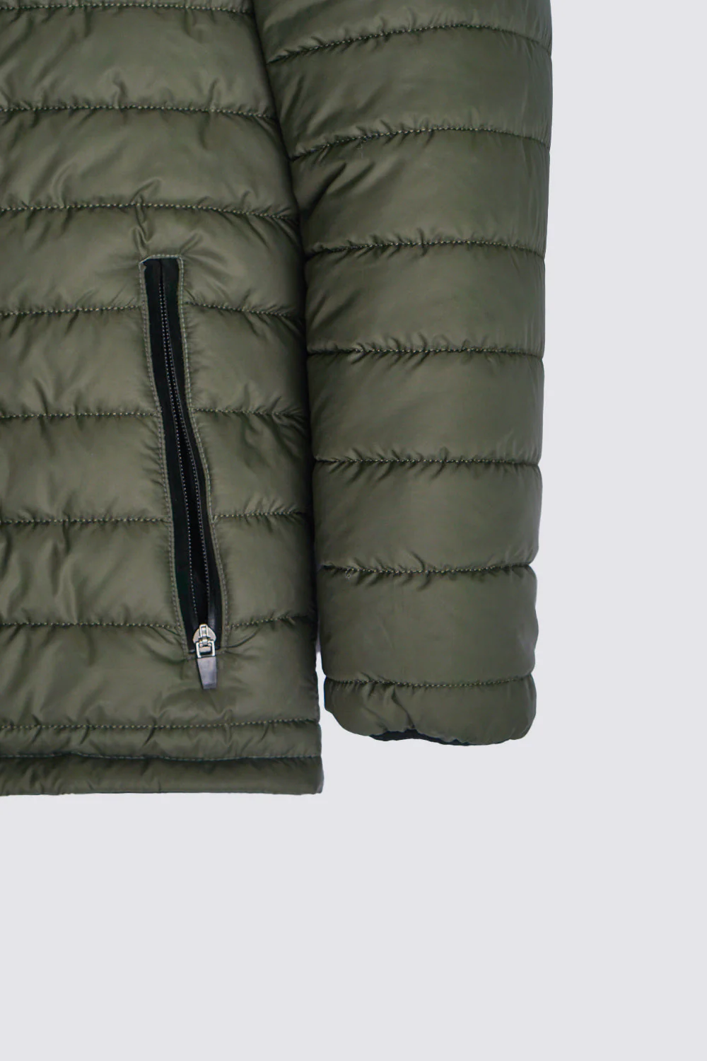 Stand Collar Puffer Jacket - Image 6