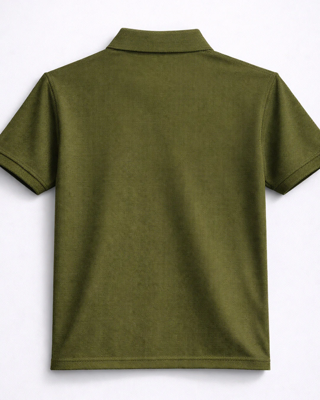 Waffle Knit Textured Polo - Image 3