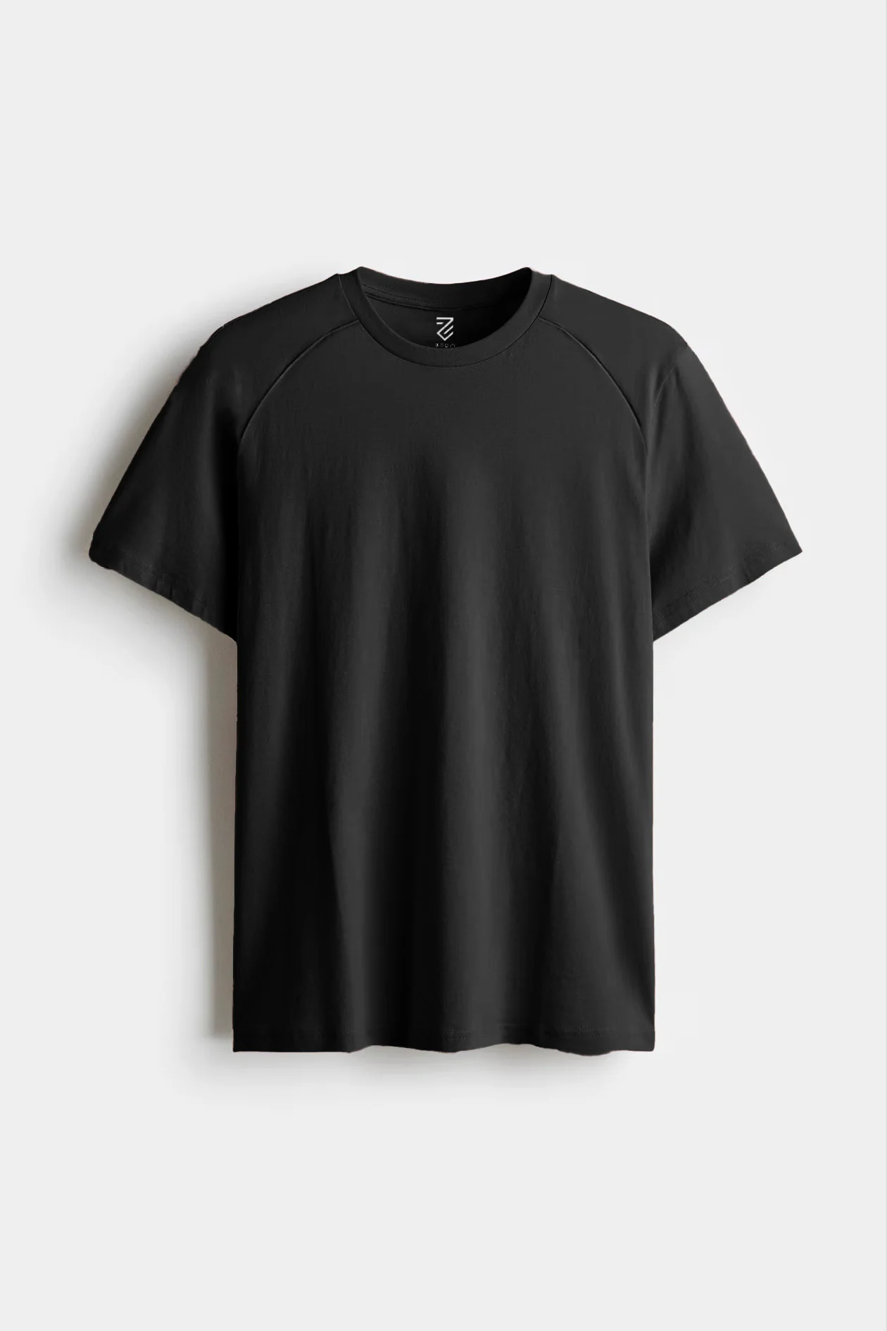 ZERO° Raglan arms Tee shirt BLACK